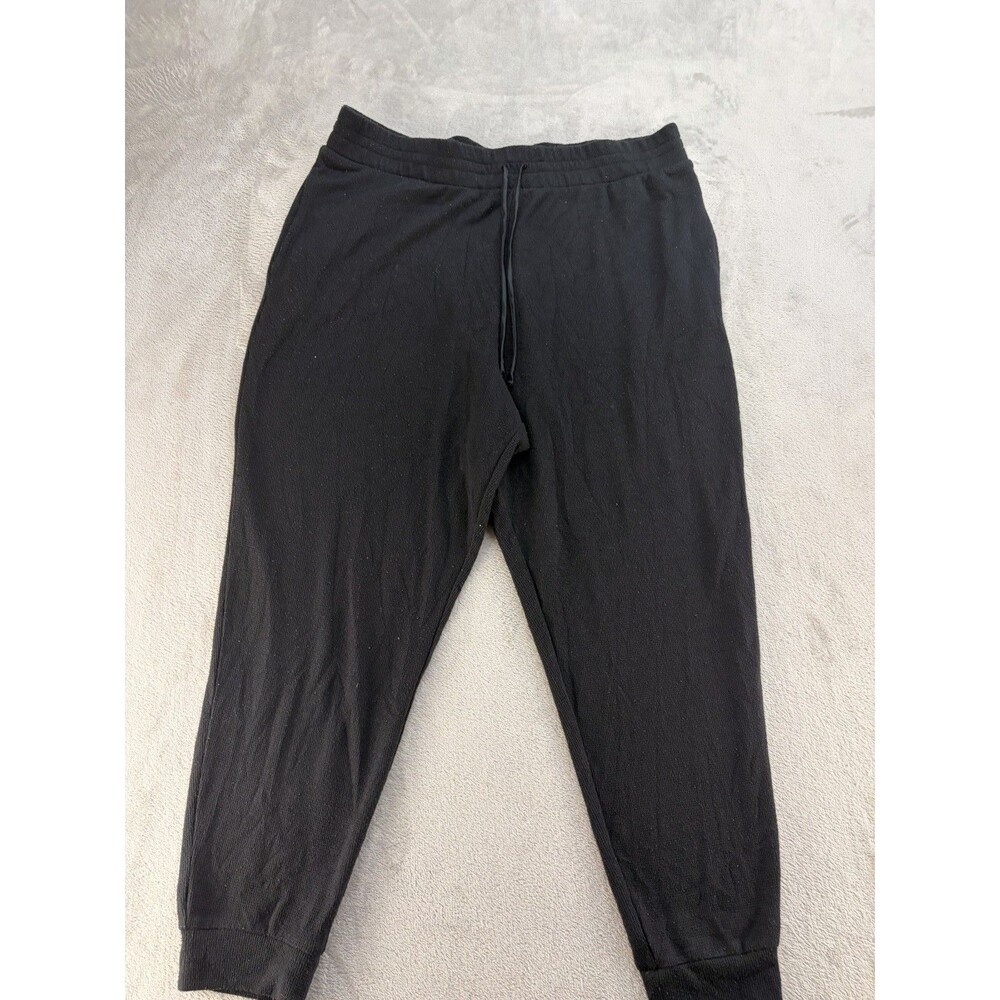 Victoria's Secret Black Jogger Sweatpants Size XL Black Drawstring Casual